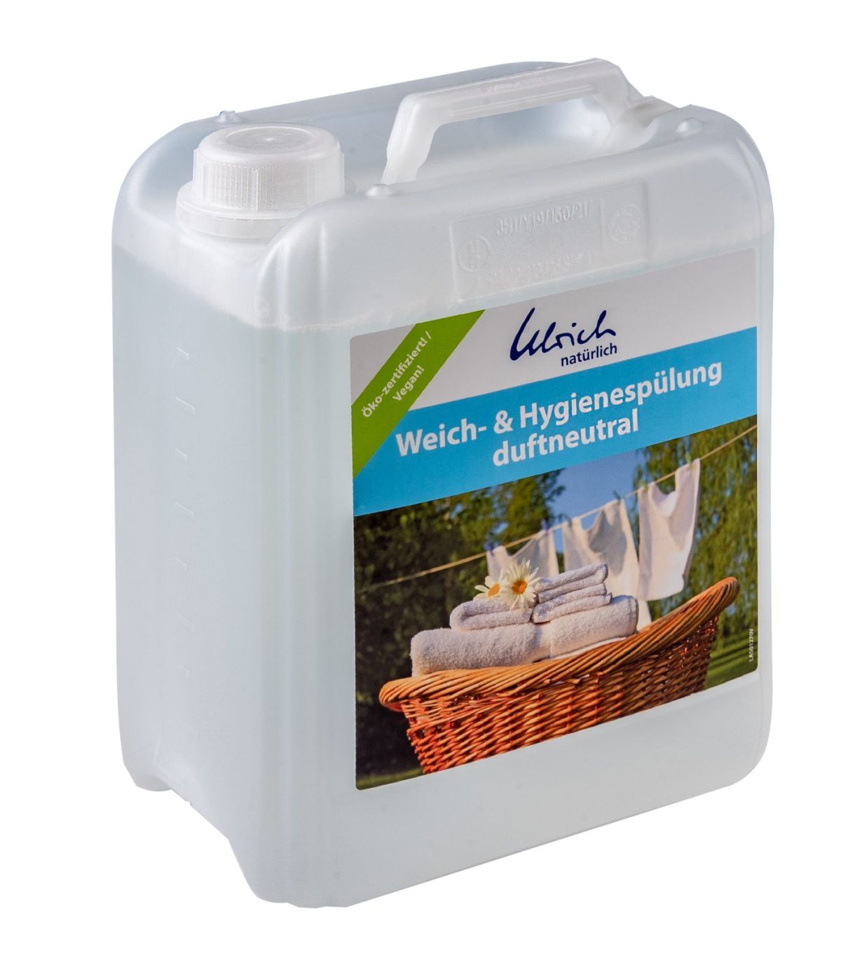 Ulrich Weich Hygienespueler Duftneutral 5L - Natürlich Kustrich Onlineshop