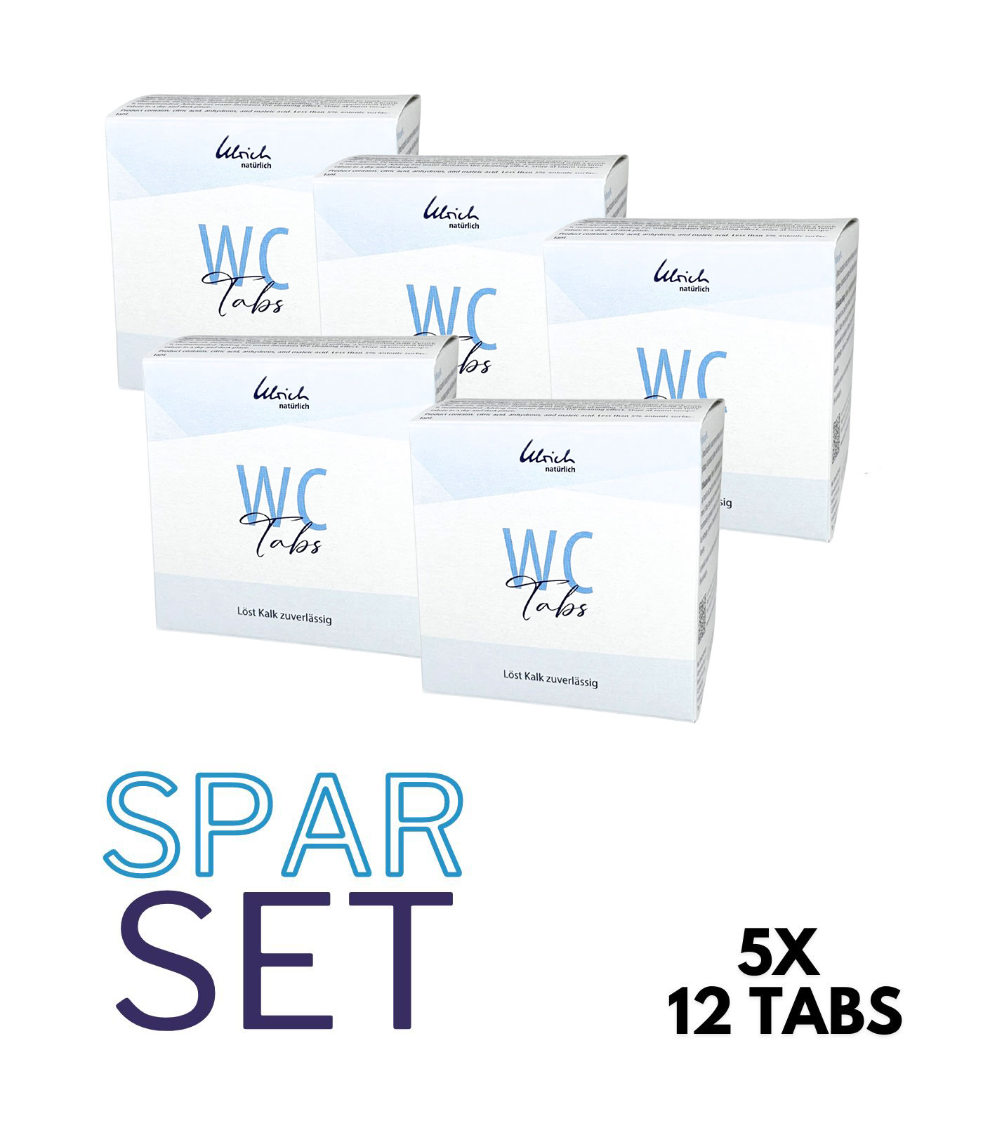 WC-Tabs-Sparsets Ulrich natürlich WC-Tabs 5x 12 Tabs – Bild 1