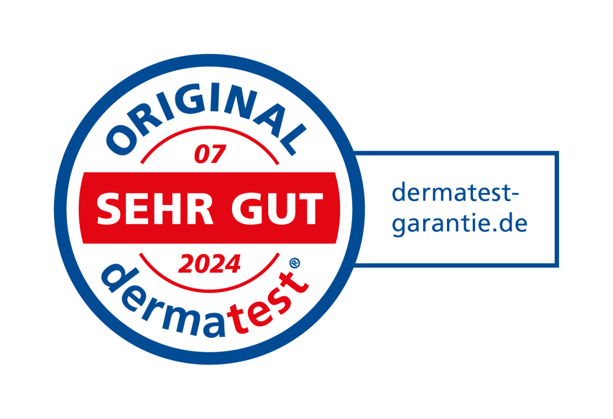 dermatest Siegel dermatestGarantie RGB 2024 Juli DE - Natürlich Kustrich Onlineshop