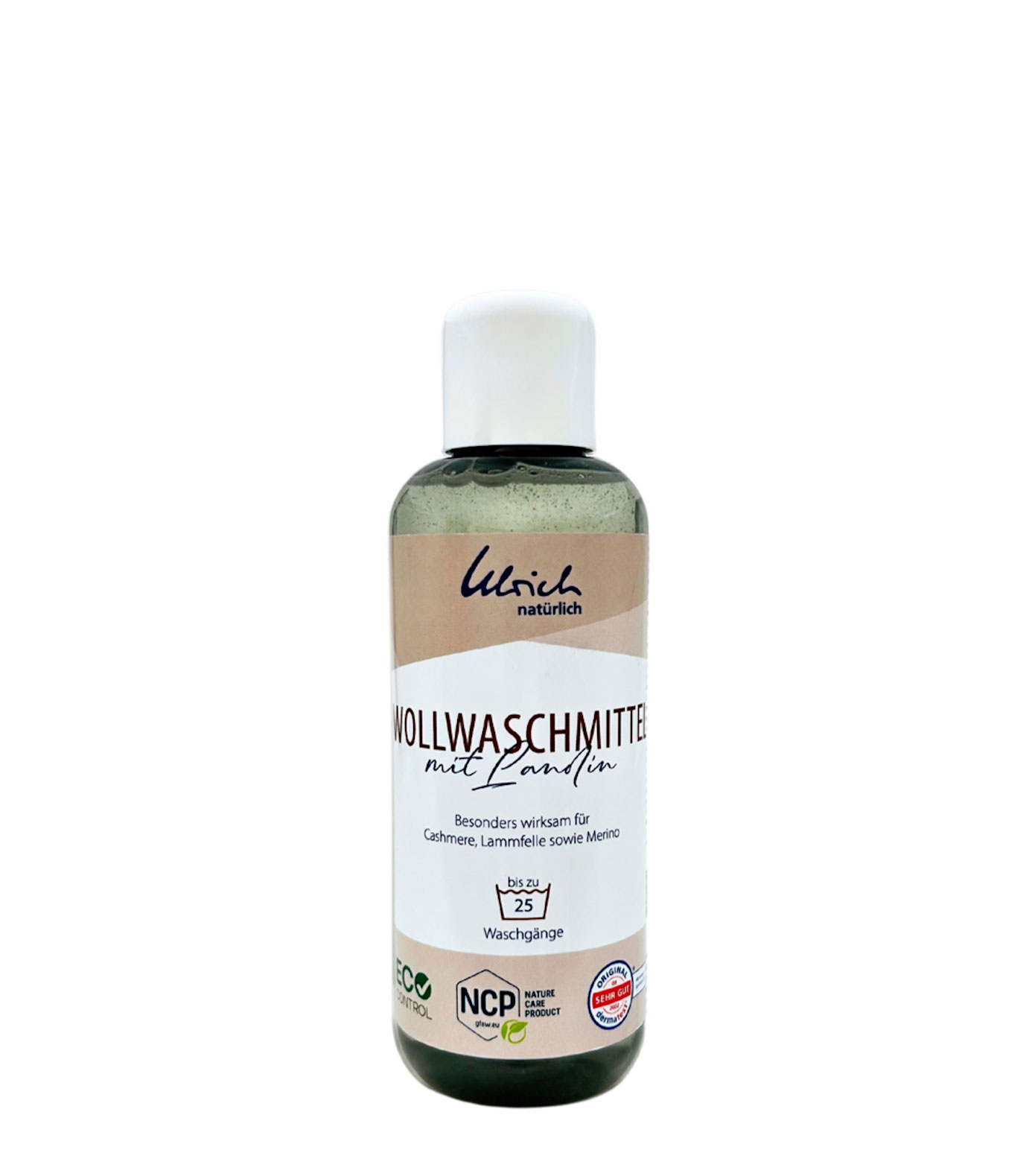 UL36 1Ulrich natuerlich Wollwaschmittel mit Lanolin 250 ml