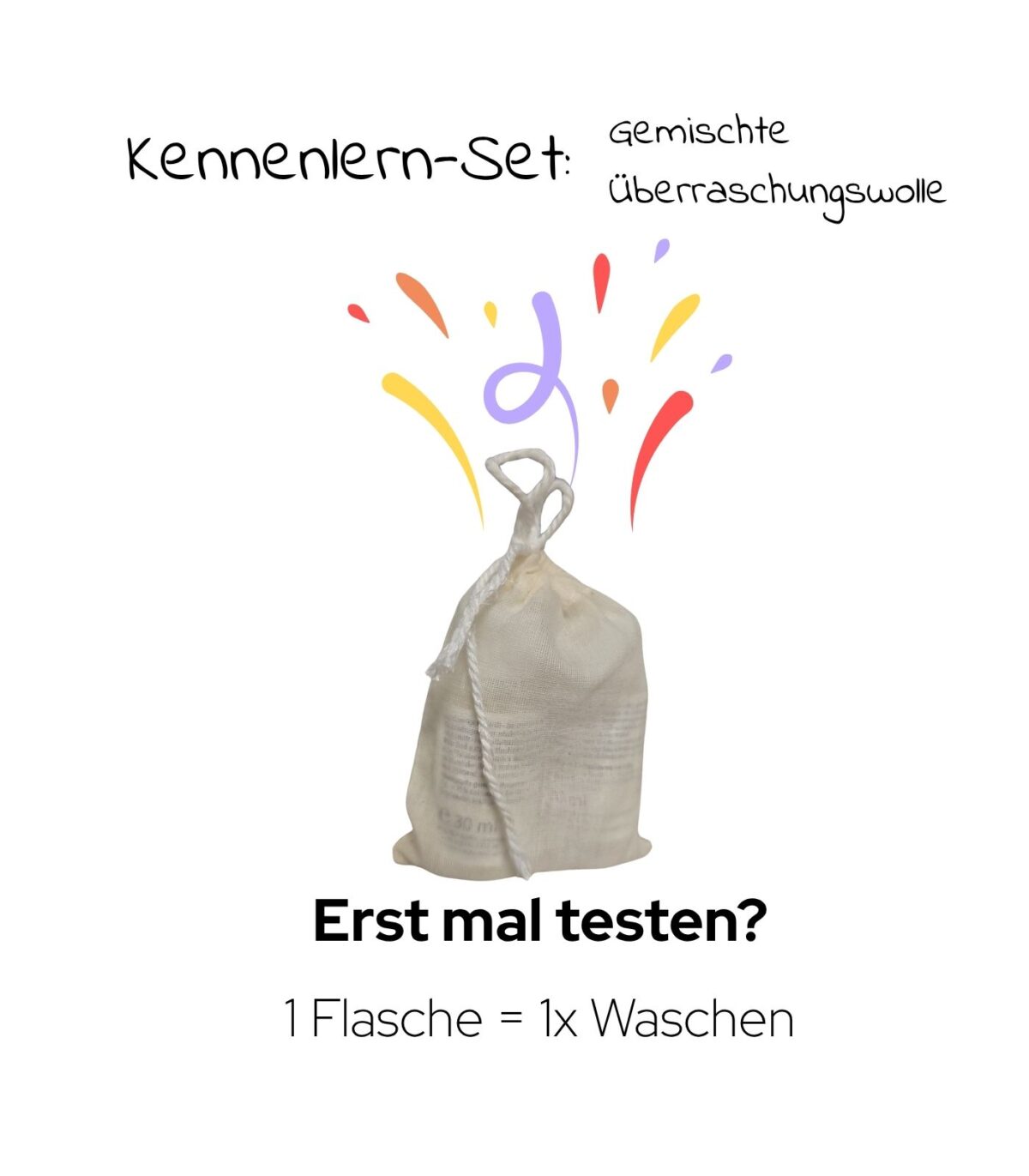 Wollpflege Proben Set Ueberraschungsmischung