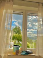 Fenster-Putz-Set „KLARBLICK“ (5-tlg. 1x Eimer, 1x Glasreiniger, 1x Imprägniertuch, 1x Poliertuch, 1x Fenstertuch) – Bild 2