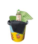 Spül-Putz-Set: Klarheit (Eimer, Spülmittel und Lappen)