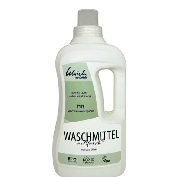 Ulrich nat&uuml;rlich Waschmittel actifresh&reg; mit Deo-Effekt 1L
