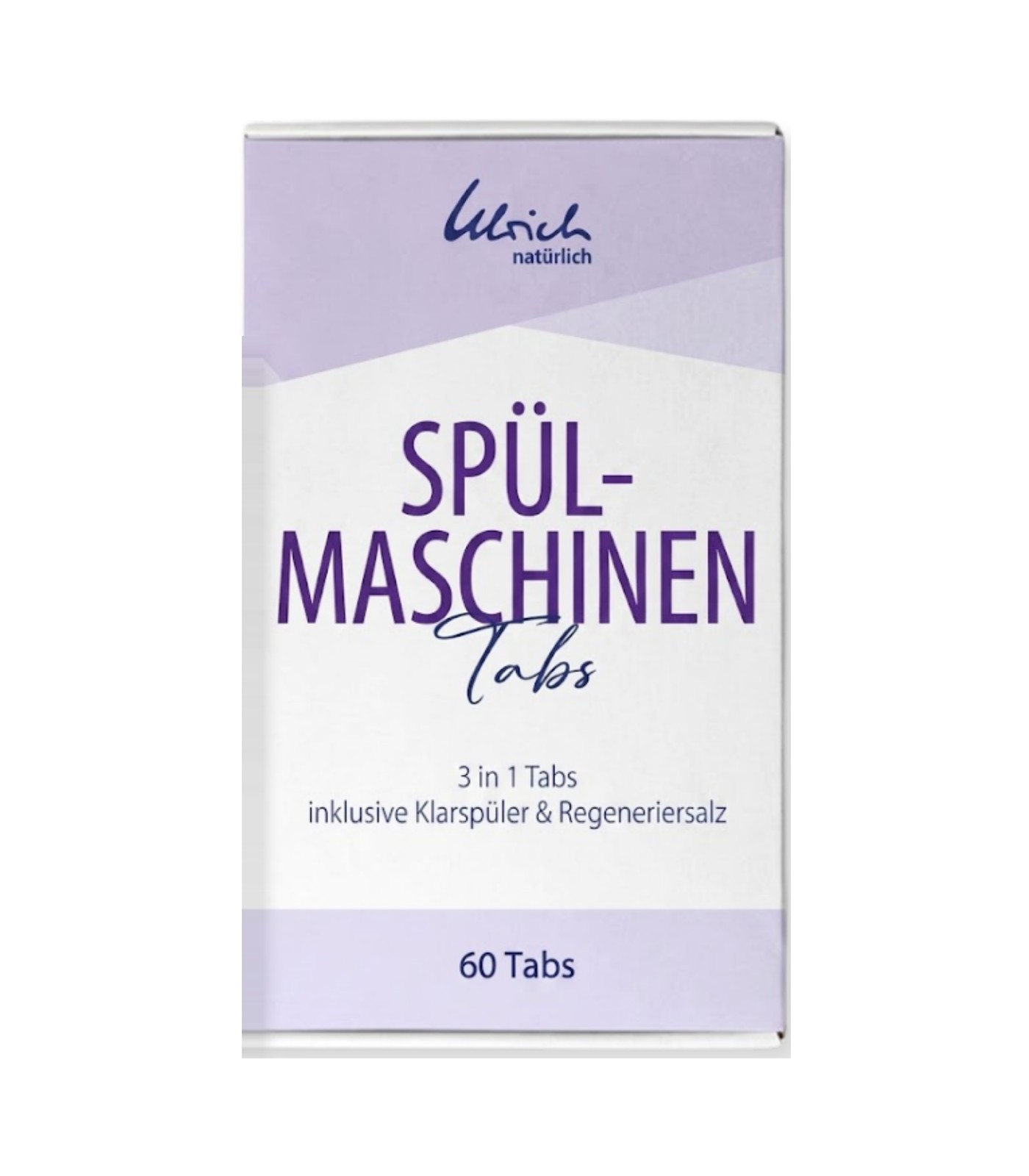 Ulrich natürlich Spülmaschinentabs 3 in 1 – 60 Tabs Ulrich natürlich Spülmaschinentabs 3 in 1 in der Packung mit 60 Tabs von Ulrich natürlich